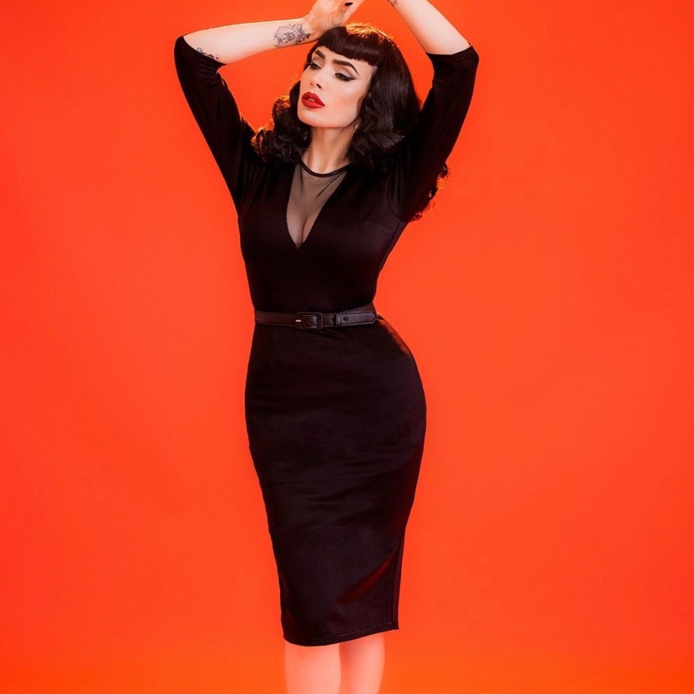 Deadly Dames Black Misfits dress size S